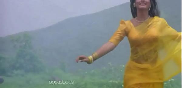  Shilpa shirodakar wet saree hot ass boobs shape